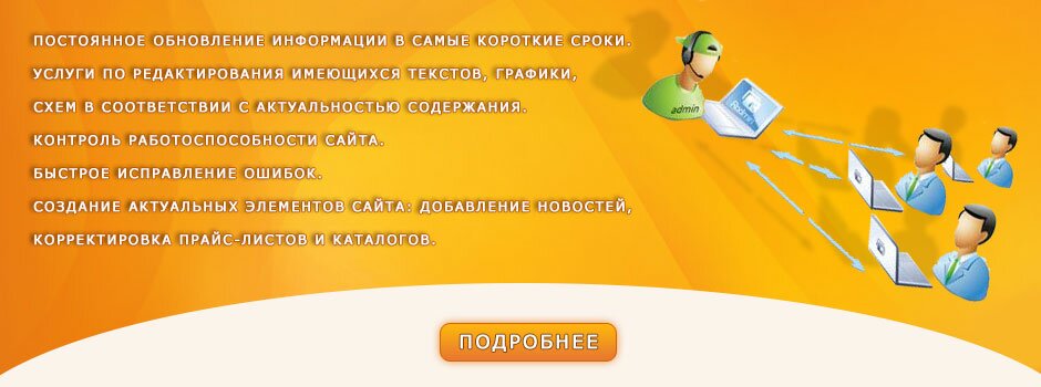 Администрирование сайтов, модерирование сайтов